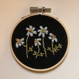 Embroidered loop